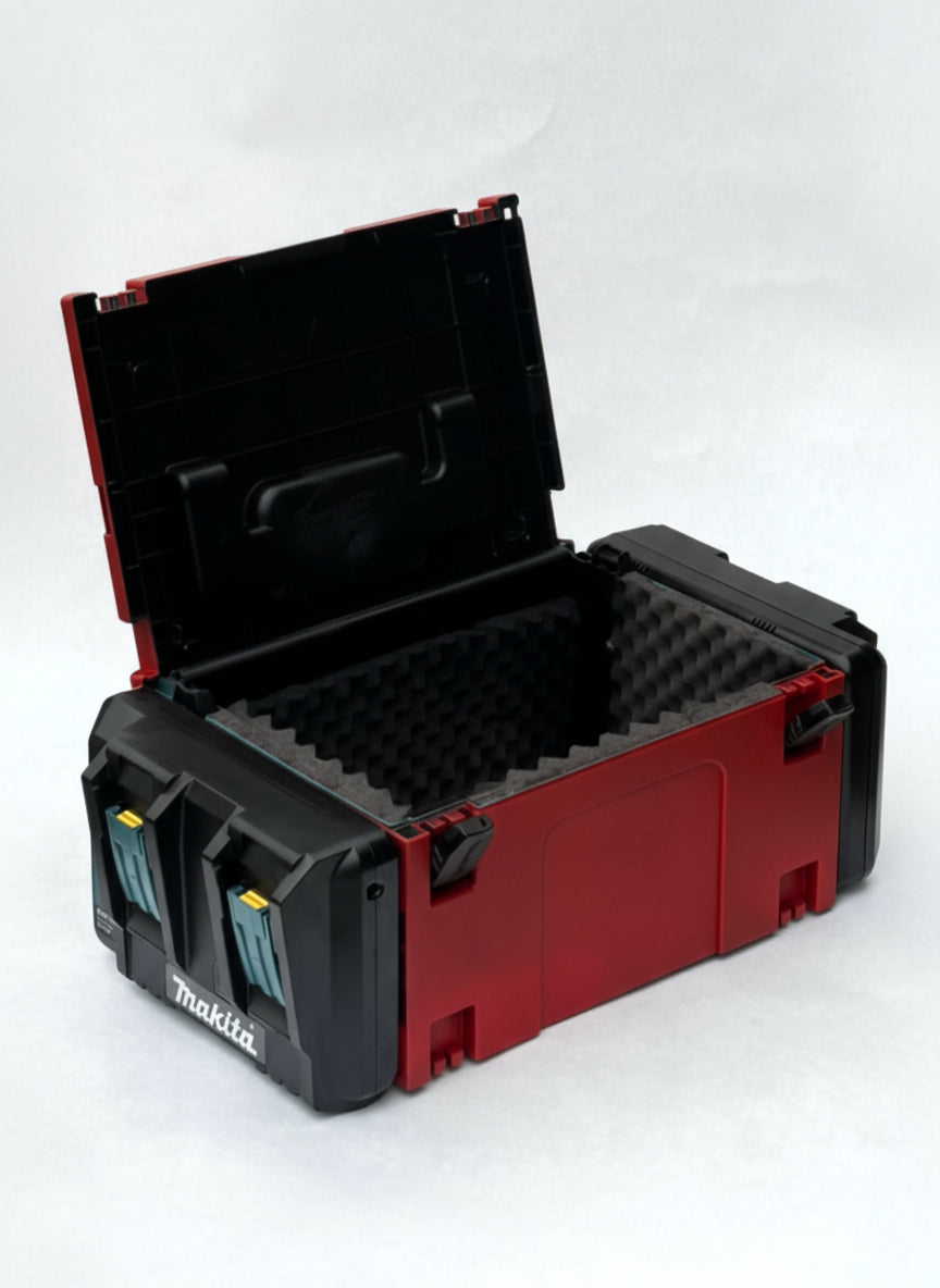 Krachtbak voor Makita 14.4 - 18V Li-Ion Accu Quattro lader